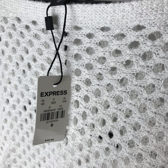 Open Knit Sweater Women’s M NWT Express - Picture 5 of 7